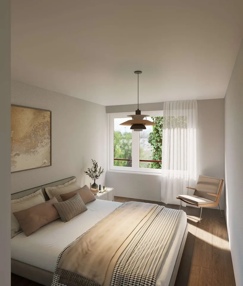 Maisonette de 3,5 pièces avec 142,5 m² d'espace de vie et deux terrasses de rêve – photo 9 sur 14