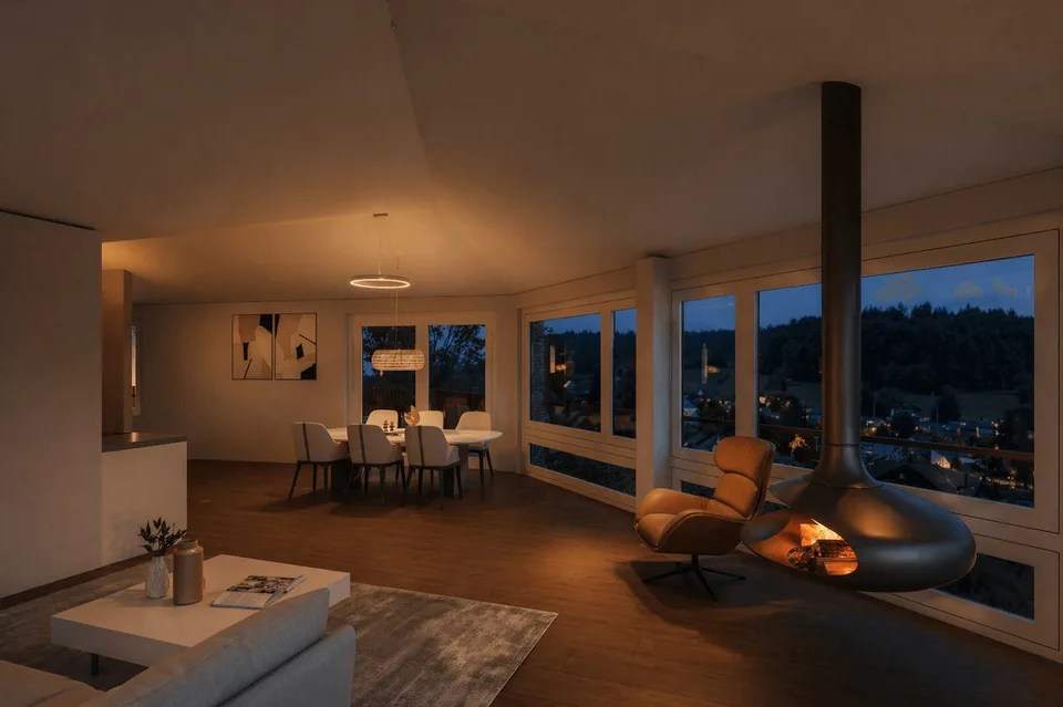 Maisonette de 3,5 pièces avec 142,5 m² d'espace de vie et deux terrasses de rêve – photo 5 sur 14