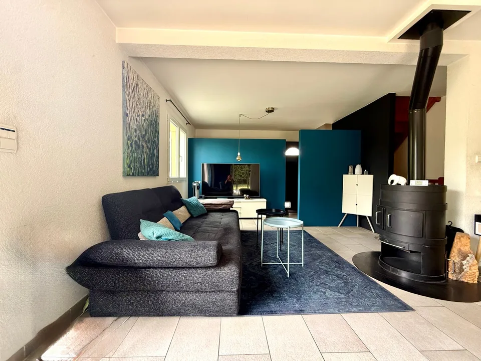 Beautiful individual house of 185.84 m² on a flat plot of 853 m² in Valleiry