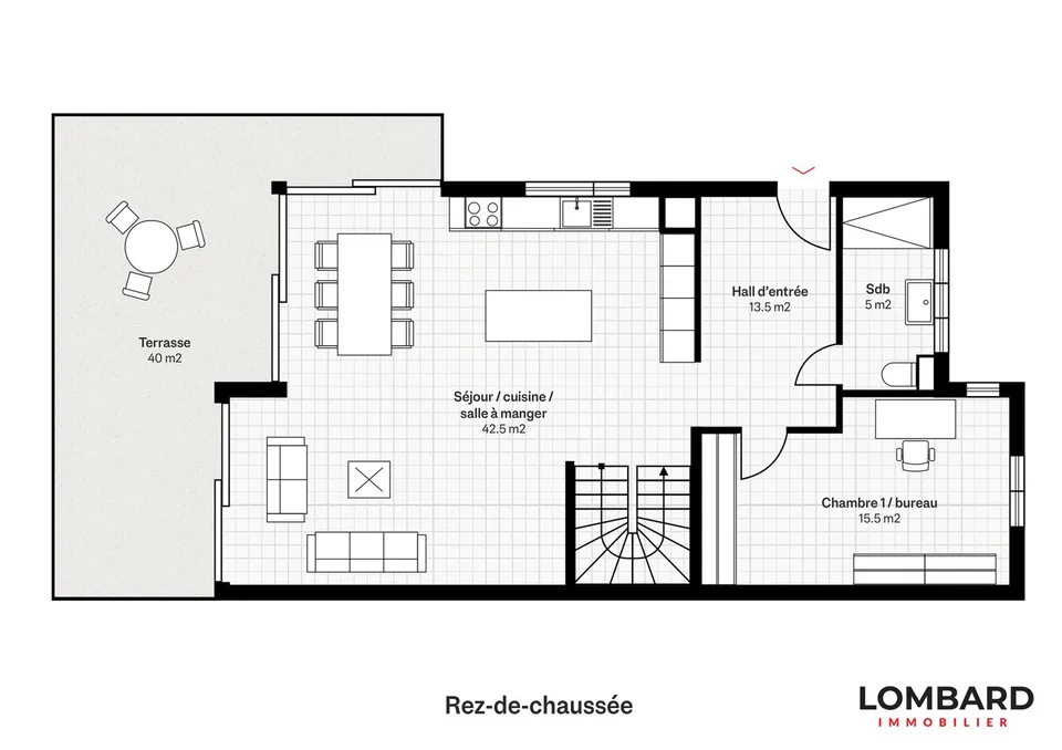 Spacious semi-detached villa with 6.5 rooms