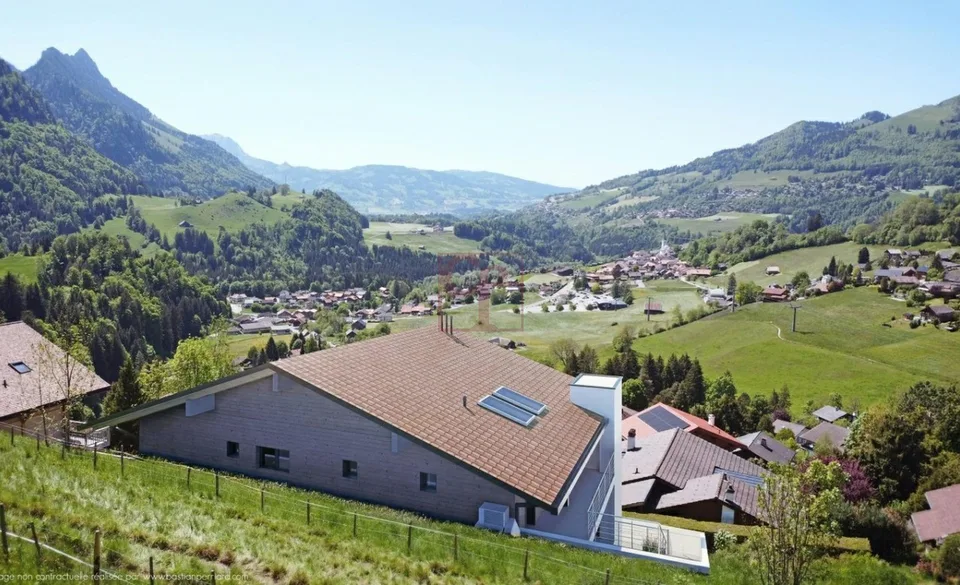 Charmey - Außergewöhnliche 4.5-Zimmer-Neuwohnung mit Panoramablick