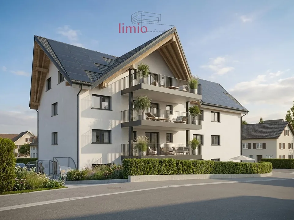 Apartment with less equity: 4.5-room Minergie apartment with balcony