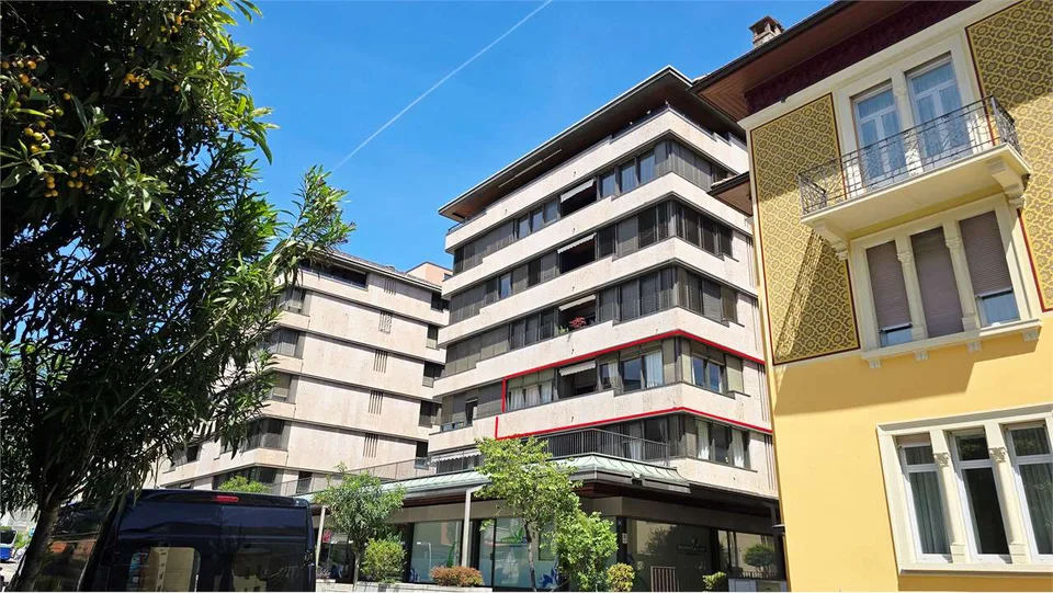 117 sqm apartment in Cassarate, just a few steps from the lake and the city center