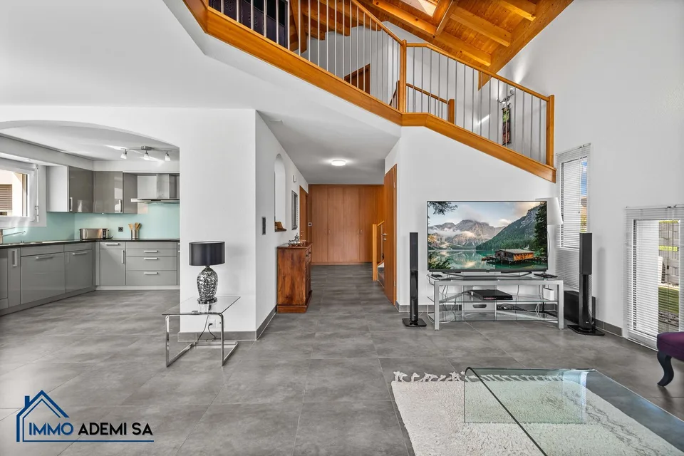Geräumige Einzelvilla von 269 m² mit 2 Wohnungen, auf einem Grundstück von 1'009 m² in Le Bouveret!