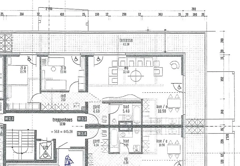 Appartamento 3 camere, 2° piano
