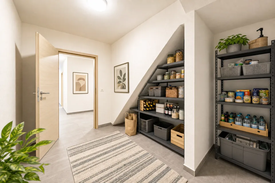 Appartement moderne avec terrasse merveilleuse et carport pour deux véhicules
