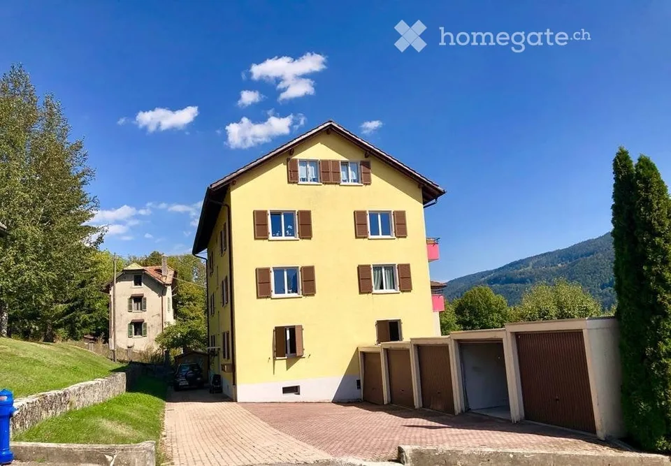 Saint-Imier - 3.5 pièces 70 m² avec balcon - CHF 990.-