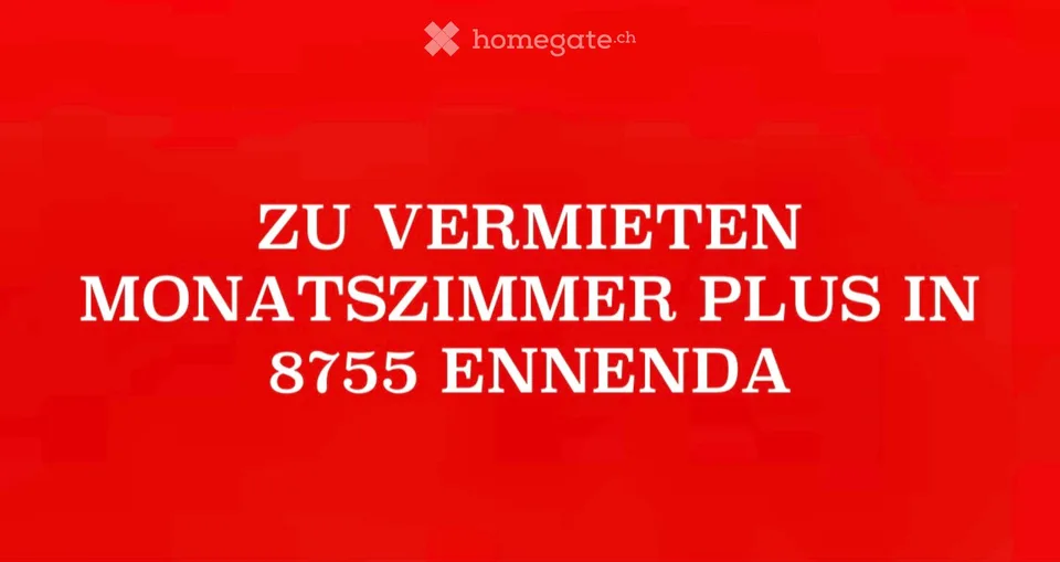 ZU VERMIETEN MONATSZIMMER