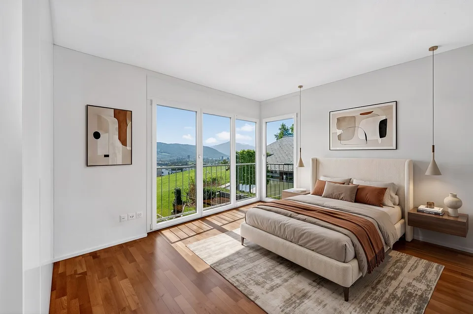 6.5‑Zimmer-Einfamilienhaus an traumhafter Aussichtslage, nähe Waldrand