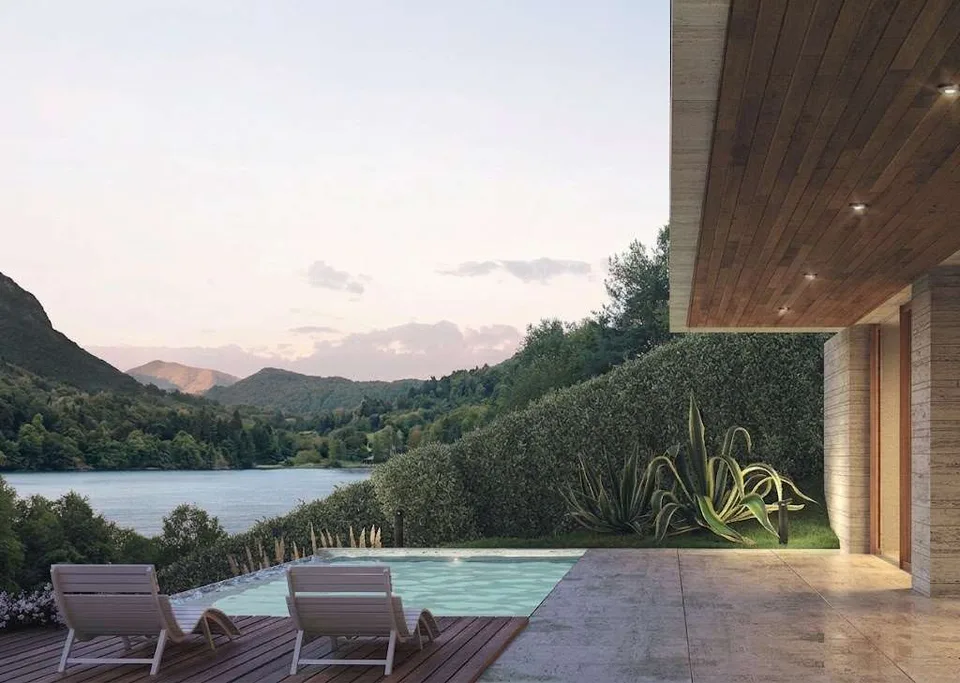 Esclusiva Residenza di Lusso con Vista Lago e Giardino