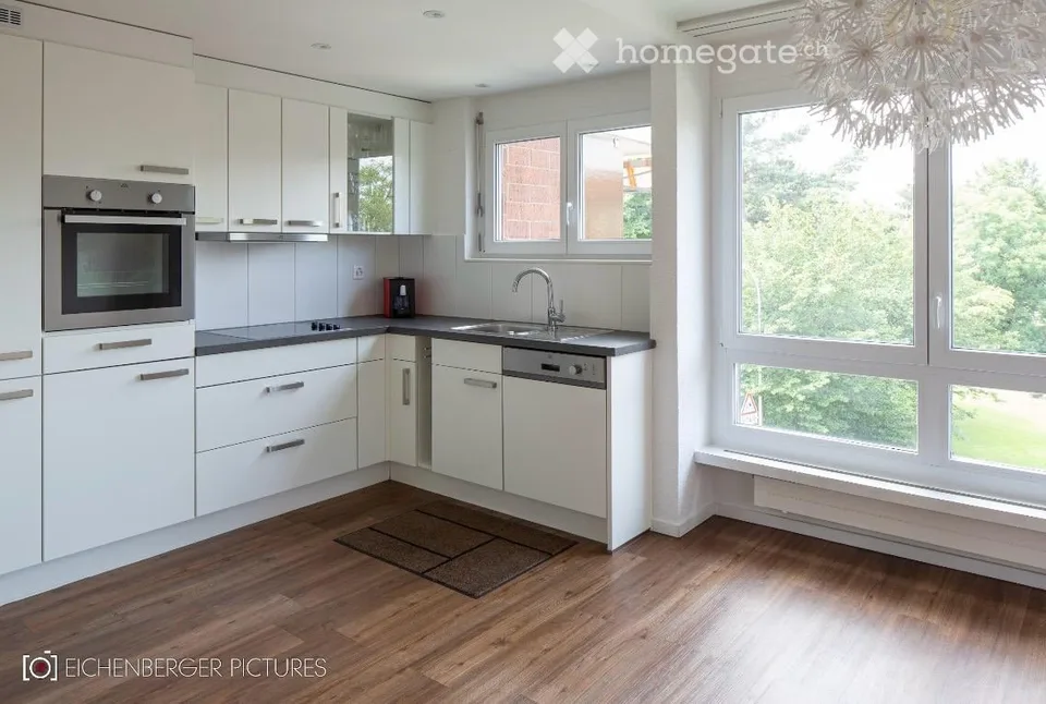 Cozy 2.5-room apartment with balcony and beautiful view in Oetwil an der Limmat