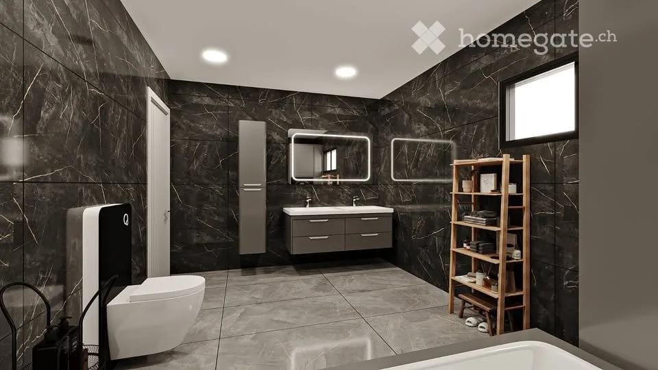 Appartement en attique moderne de 3,5 pièces en location pour la première fois