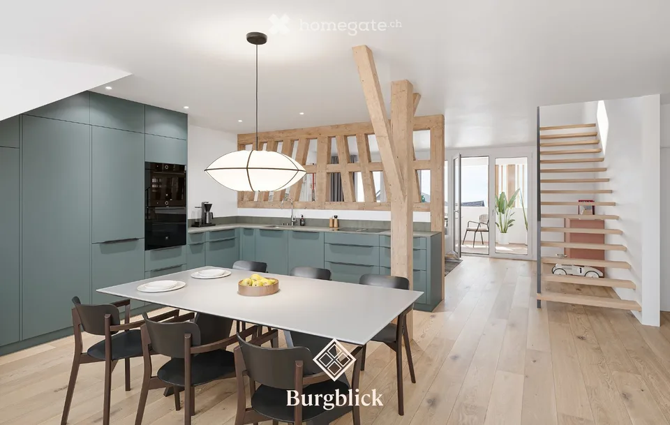 Une maison avec histoire dans « Burgblick »