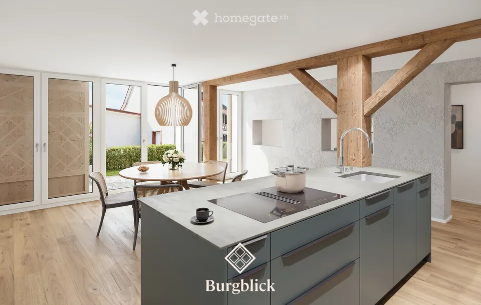 Une maison avec histoire dans « Burgblick »