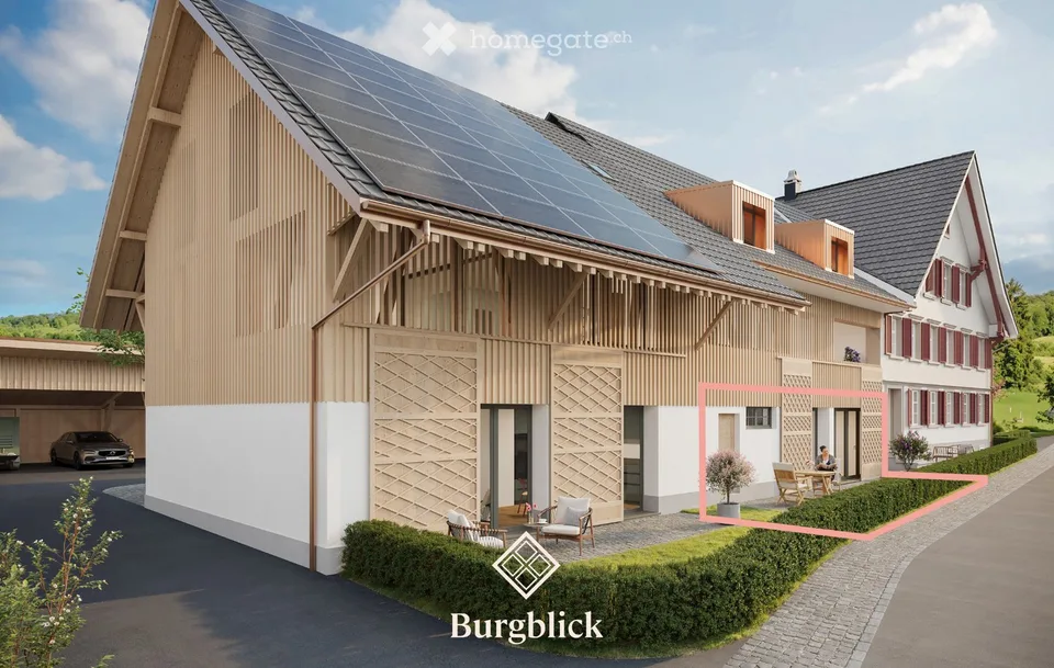 Une maison avec histoire dans « Burgblick »