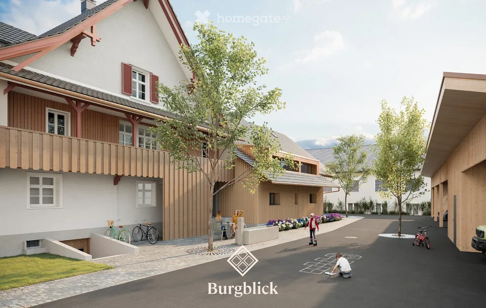 Une maison avec histoire dans « Burgblick »