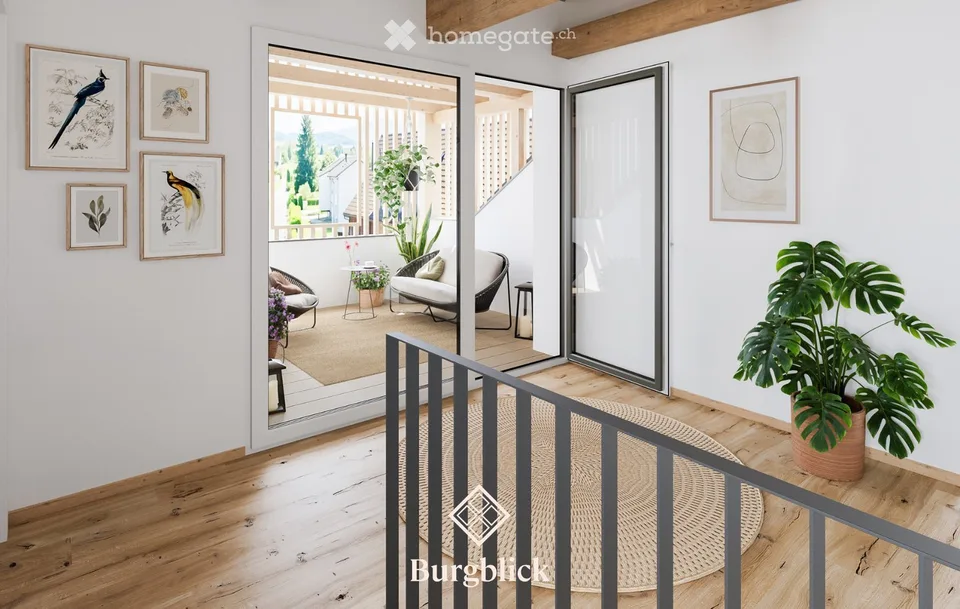 Une maison avec histoire dans « Burgblick »