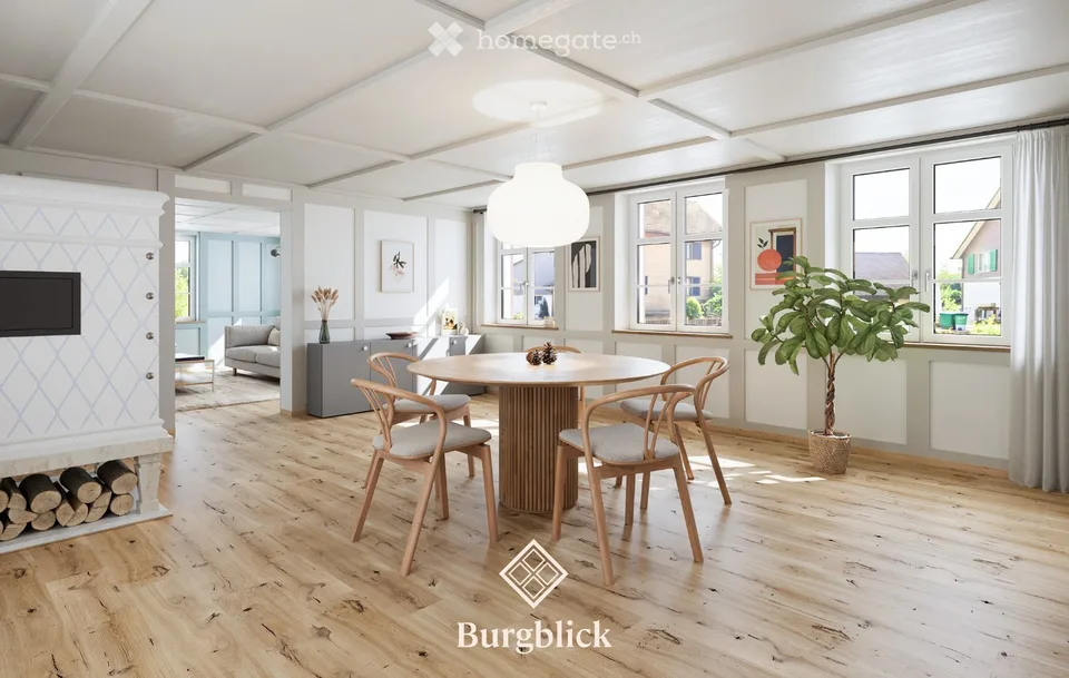 Une maison avec histoire dans « Burgblick »