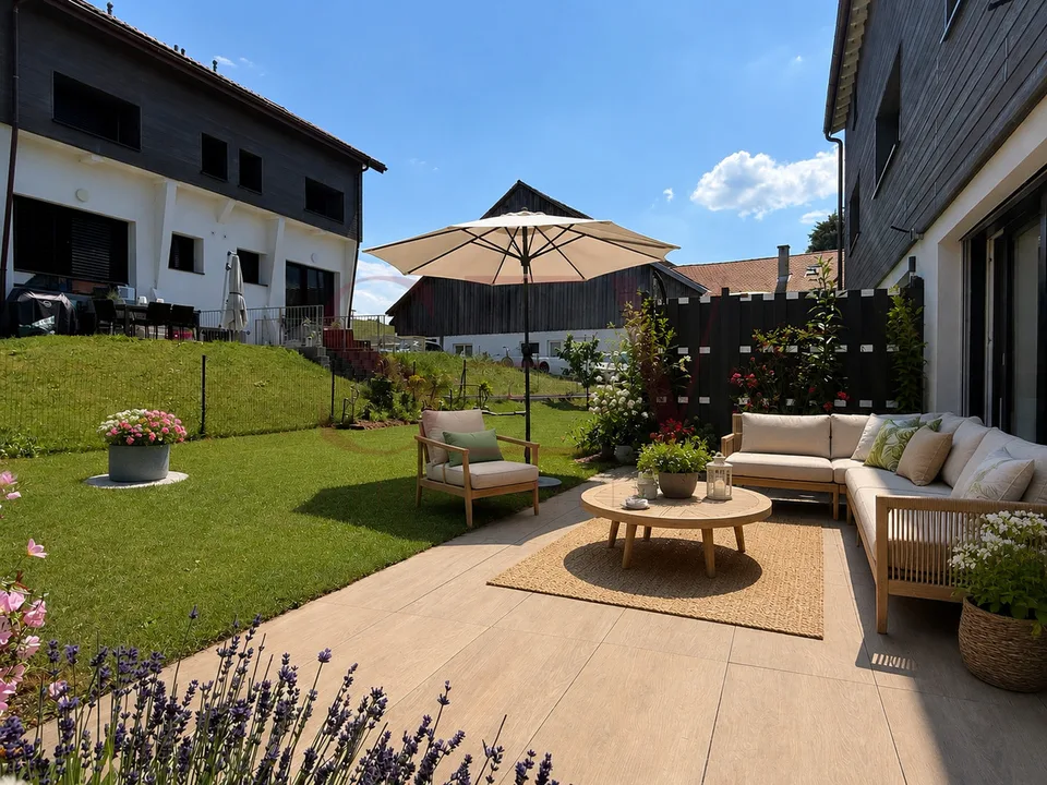 Vivere meglio, spendere meno, villa MINERGIE con giardino e 3 camere da letto