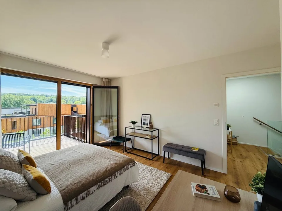 Maison de ville dans un parc arboré et privé