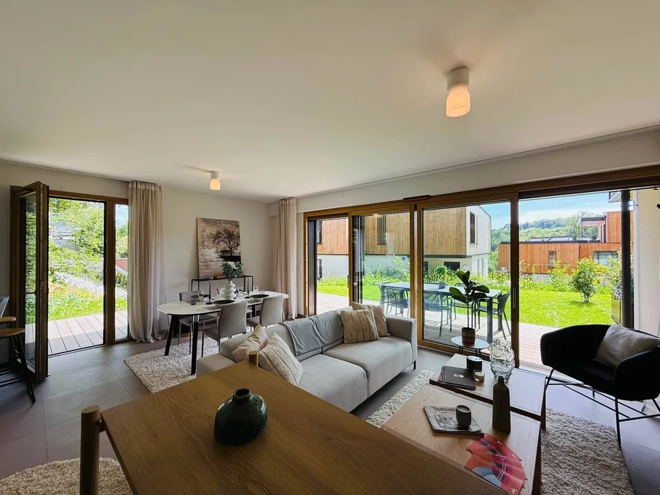 Maison de ville dans un parc arboré et privé