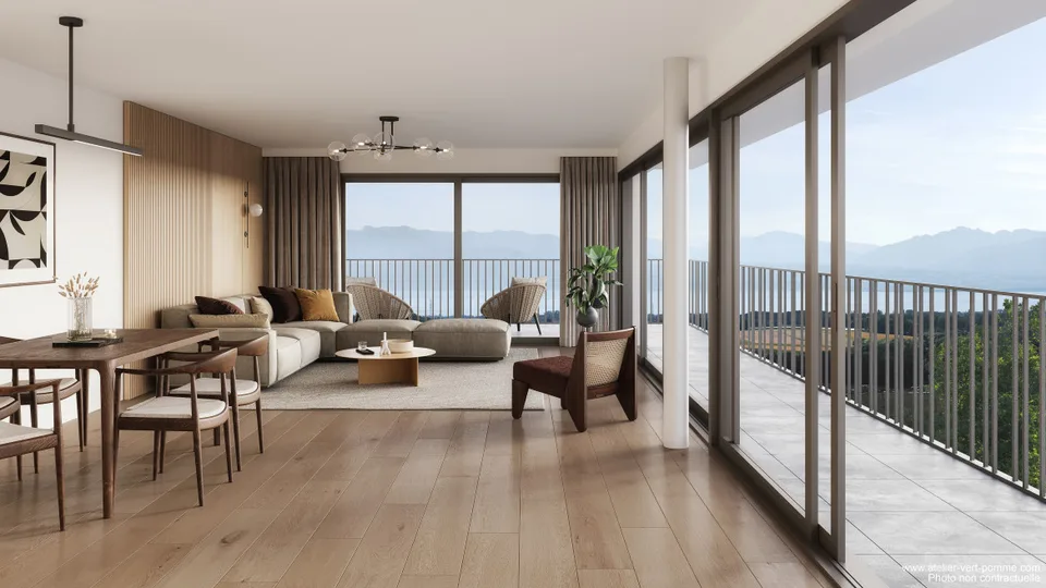 RARE APPARTEMENT NEUF À YENS