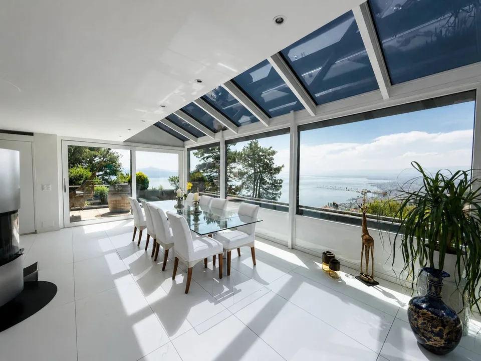 Spacious family villa with breathtaking views