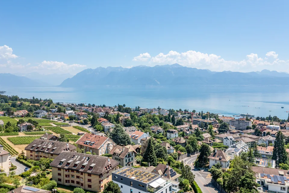 Duplex d'exception avec vue panoramique sur le lac Léman !