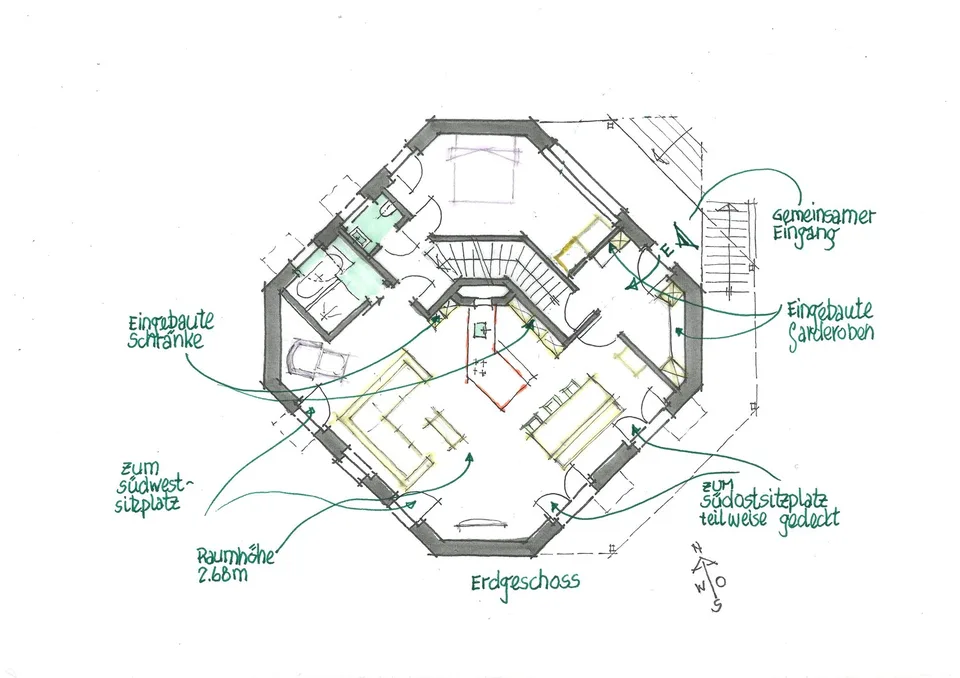 Gemütliche 2.5-Zimmer-Wohnung in Mosnang