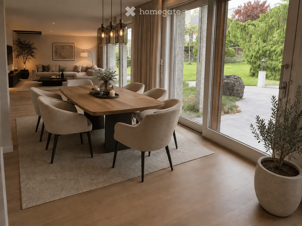 Stylishly renovated single-family house in Dübendorf
