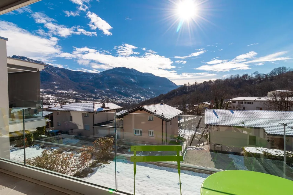 Grande 2.5 locali nel verde a Lugaggia - Capriasca