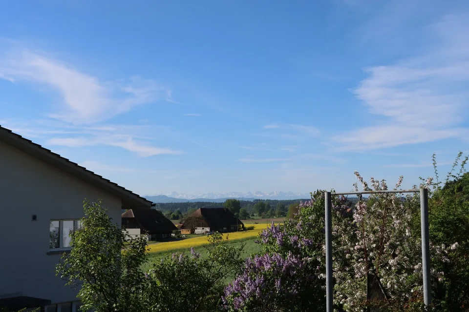 Deliziosa casa unifamiliare con piscina e grande giardino a Kyburg-Buchegg