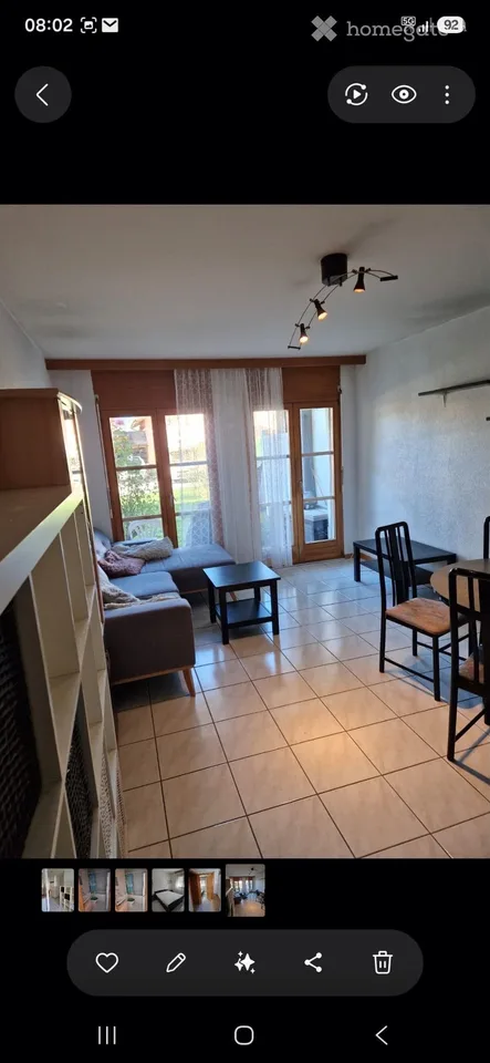 Bello appartamento di 2 locali al pianterreno, arredato. Disponibile dal 01.11.26