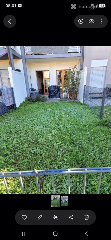 Bel appartement de 2p au rez, meublé Libre dès le 01.11.26