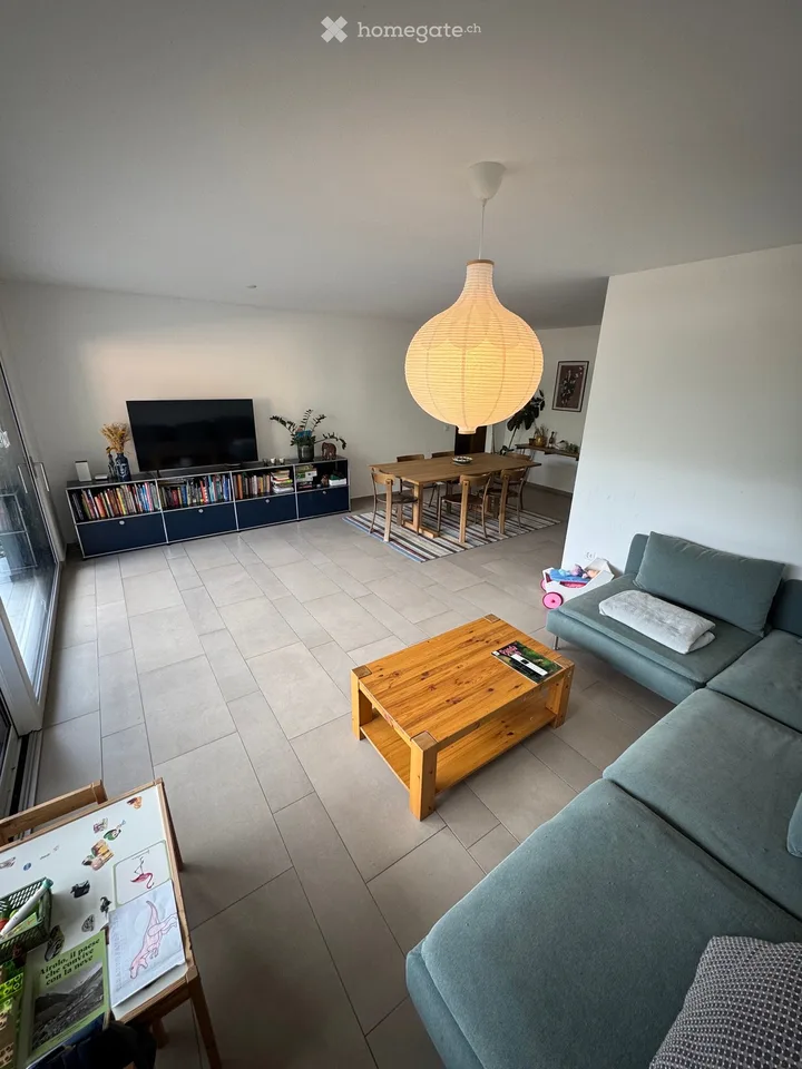Spacious 4.5-room apartment with garden in Rivera