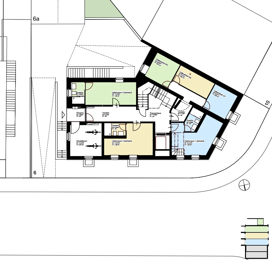 Exclusive 4.5-room maisonette apartment in Birsfelden - after complete core renovation