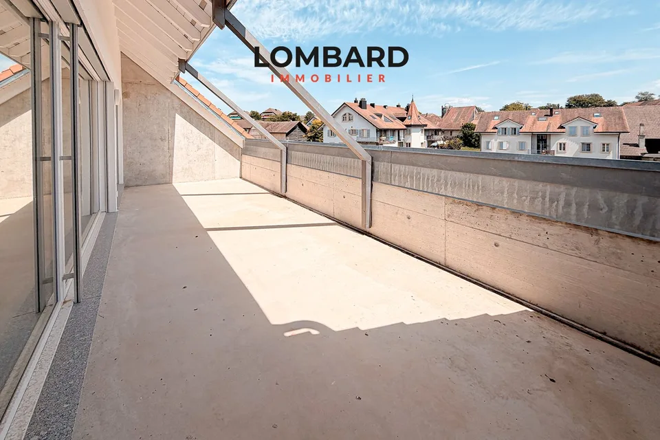 Neue 3.5-Zimmer-Dachwohnung mit großer Terrasse