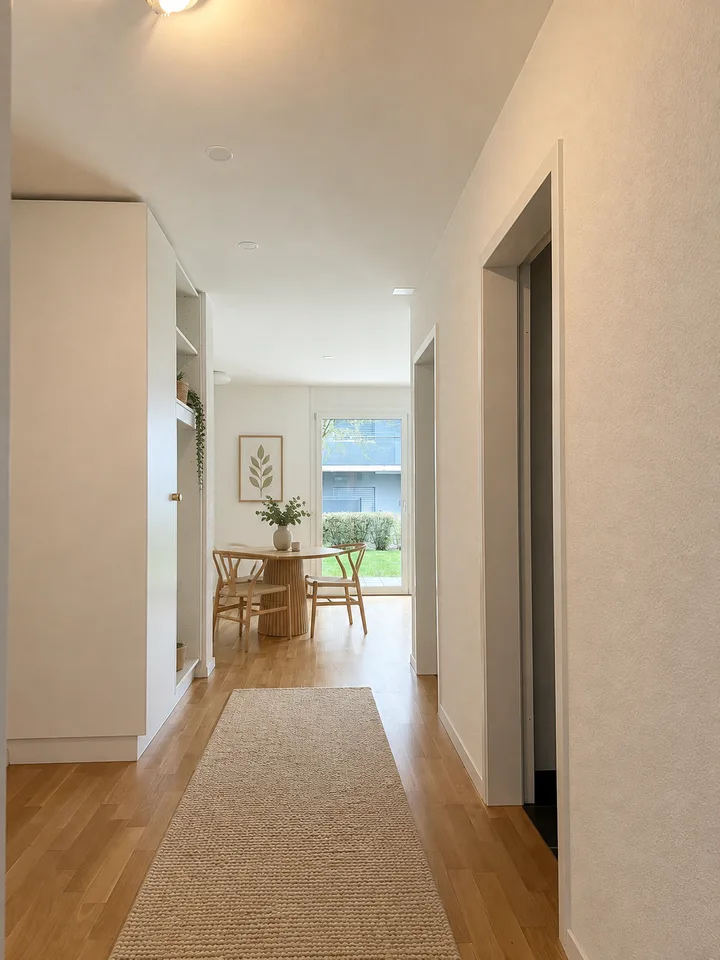 Attraktive 2.5-Zimmer-Erdgeschosswohnung mit eigenem Waschturm