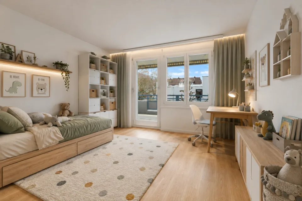 Your new home: Bright 4.5-room apartment with balcony