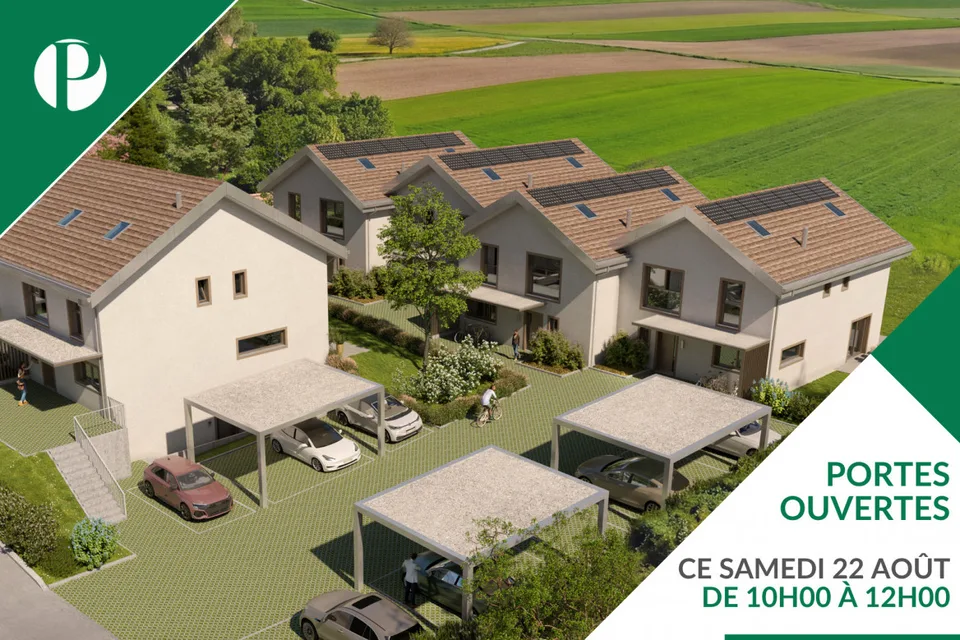NOUVEAU PROJET DE 6 VILLAS FAMILIALES À THIERRENS AVEC JARDINS !