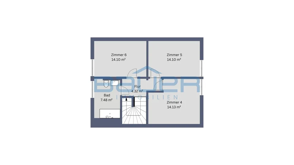 Viel Platz für die ganze Familie  7.5-Zimmer-Reihenhaus mit Garten