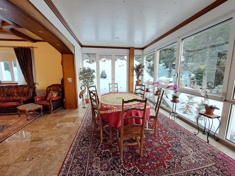 Magnificent 8-room chalet in Loèche-les-Bains – Luxury and Nature in the Heart of the Alps