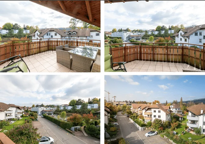 Ampio appartamento maisonnette di 6,5 locali in una zona tranquilla a Bremgarten AG