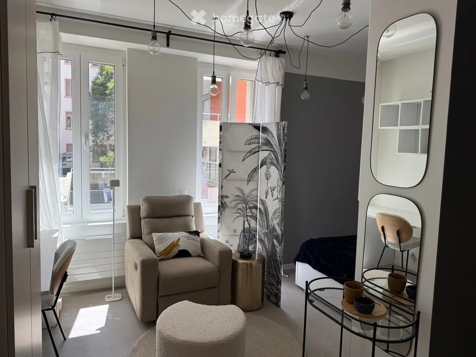 Lugano city center – 1.5 rooms furnished, completely renovated, 3 minutes from USI