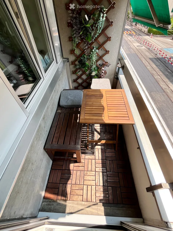 Helle 2-Zimmer-Wohnung in Basel zur Untermiete