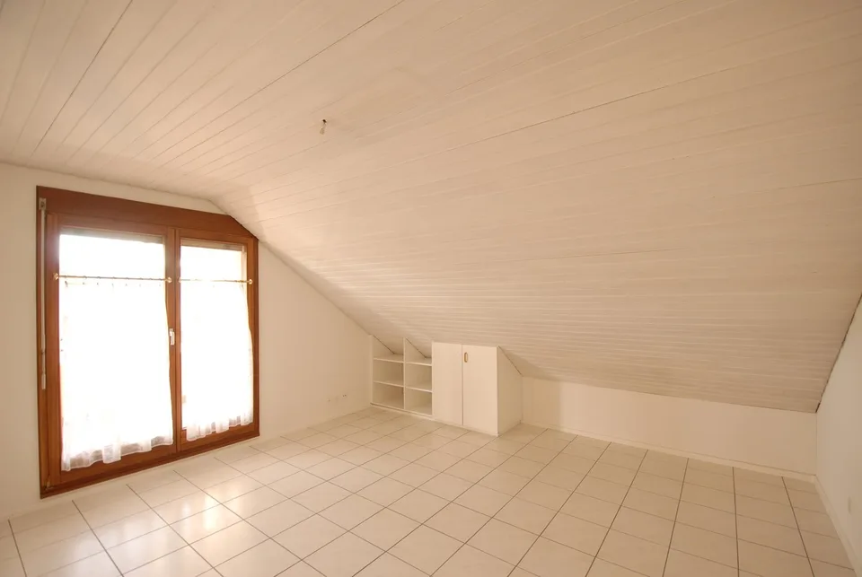Appartement spacieux 4½ pièces avec jardin d'hiver et cheminée à Reinach