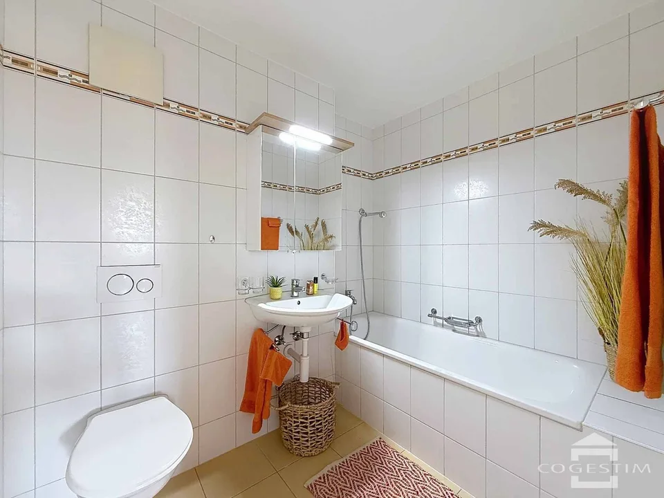 4.5 rooms on the top floor with volumes and unobstructed view