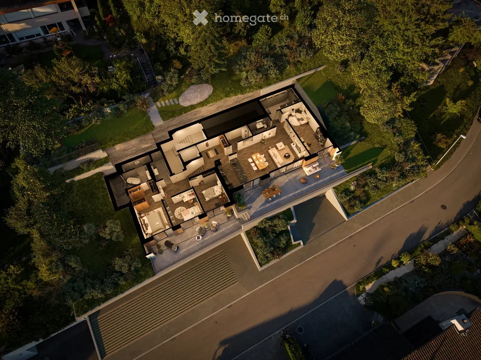 Ultimo appartamento di terrazza di 5,5 locali disponibile con vista panoramica