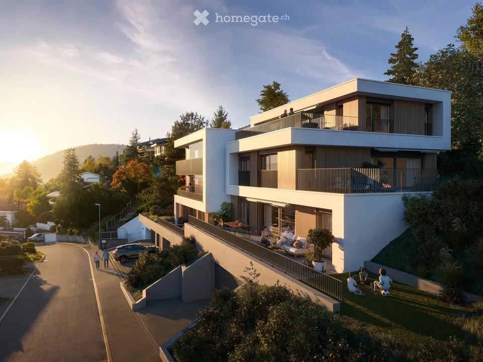Ultimo appartamento di terrazza di 5,5 locali disponibile con vista panoramica