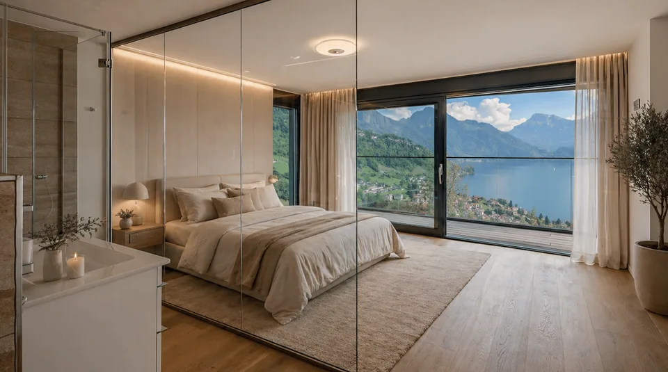 Exclusive Villa for Rent in Weggis with Breathtaking Lake View